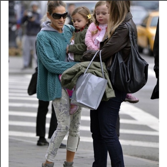 CURRENT/ELLIOTT Vintage Safari Cream Tan Printed Low Rise Ankle Skinny Jeans 25 - Picture 8 of 8